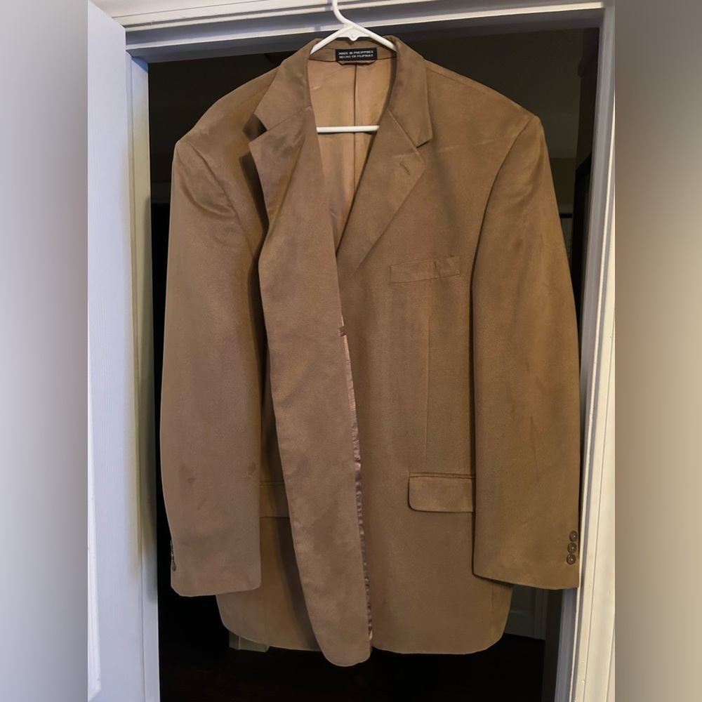 Stafford vintage Sport Coat Polyester 48 long
